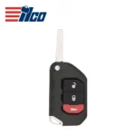 ILCO Look-Alike 2018-2024 Jeep Remote Flip Key 3B FCCID: OHT1130261 PN# 68416782AA