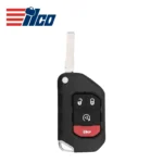 ILCO Look-Alike 2018-2024 Jeep Remote Flip Key 4B FCCID: OHT1130261 PN# 68416784AB