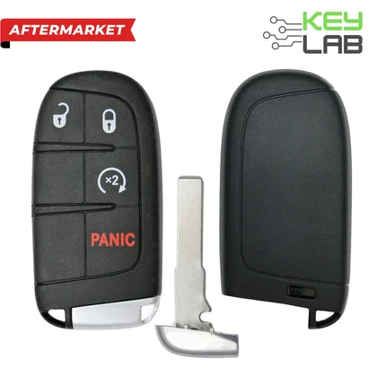 JEP-17-AM-20260922-153121 Jeep Aftermarket 2015-2021 Renegade Smart Key 4B Remote Start FCCID: M3N-40821302 PN# 6BY88DX9AA - Image 1