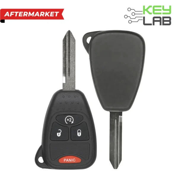 Jeep Aftermarket 2007-2018 Patriot, Compass Remote Head Key 4B Remote Start FCCID: OHT692713AA PN# 04589621AB