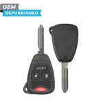 Jeep Refurbished 2005-2007 Liberty Remote Head Key 4B Trunk FCCID: M3N5WY72XX PN# 05189230AA