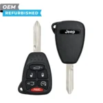 Jeep Refurbished 2007-2009 Commander Remote Head Key 6B Hatch/Remote Start FCCID: OHT692427AA PN# 68003461AA