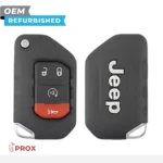 Jeep Refurbished 2018-2024 Wrangler, Gladiator Remote Flip Key (Prox) 4B Remote Start FCCID: OHT1130261 PN# 68416784AA