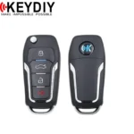KEYDIY - Ford Style Flip Key 4-Button Blank (B12-4)