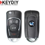 KEYDIY GM Style Universal Flip Remote (With Chip) 4B Trunk (NB22-4)