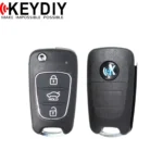 KEYDIY - Hyundai / Kia Style Flip Key 3B - With Chip (NB04 )