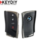 KEYDIY - Lexus Style Universal Smart Remote Key 4B (TDB42-4)