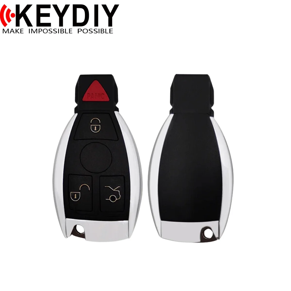 KEYDIY - Mercedes Style Universal Fobik 4-Button (ZB31) KEYDIY - Mercedes Style Universal Fobik 4-Button (ZB31) - Image 1