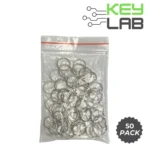Key Rings - 50 Pack of 9mm 0.35in″ Small