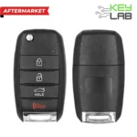 Kia Aftermarket 2014-2016 Forte Remote Flip Key 4B Trunk FCCID: OSLOKA-OKA870T PN# 95430-A7400
