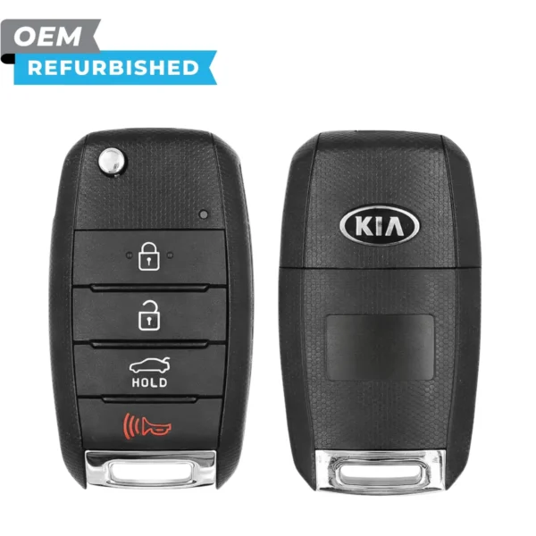 Kia Refurbished 2014-2016 Forte Remote Flip Key 4B Trunk FCCID: OSLOKA-OKA870T PN# 95430-A7400