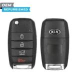 Kia Refurbished 2018-2023 Rio Remote Flip Key 4B Trunk FCCID: NYOSYEC4TX1611 PN# 95430-H9700