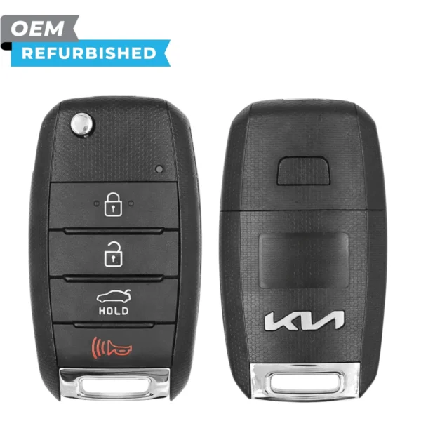 Kia Refurbished 2020-2023 Rio Remote Flip Key 4B Trunk FCCID: NYOSYEC4TX1611 (SC-4BT) PN# 95430-H9850
