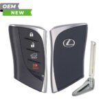Lexus New OEM 2021-2023 GX460 Smart Key 4B Hatch Glass FCCID: HYQ14FBZ PN# 8990H-60010