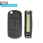 Land Rover Refurbished OEM 2005-2011 LR3, Range Rover Remote Flip Key 2B FCCID: NT8-15K6014CFFTXA PN# YWX000071