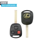 Lexus Refurbished 2003-2008 GX470, LX470 Remote Head Key 3B FCCID: HYQ1512V PN# 89070-60801
