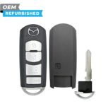 Mazda Refurbished OEM 2009-2013 Mazda 6 Smart Key Remote 4B Trunk FCCID: KR55WK49383 PN# GSYL-67-5RY