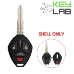Mitsubishi 2007-2012 Remote Head Key 4B SHELL for FCC OUCG8D-620M-A
