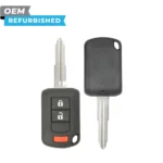 Mitsubishi Refurbished 2013-2021 Mirage Remote Head Key 3B FCCID: OUCJ166N PN# 6370B904