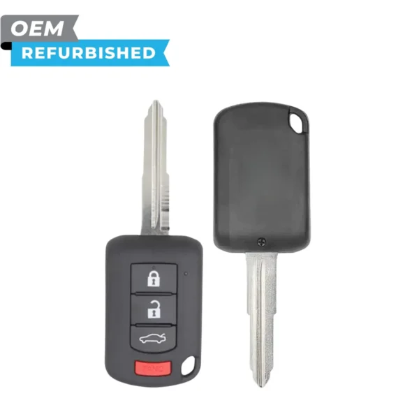 Mitsubishi Refurbished 2016-2017 Lancer Remote Head Key 4B Trunk FCCID: OUCJ166N PN# 6370B945
