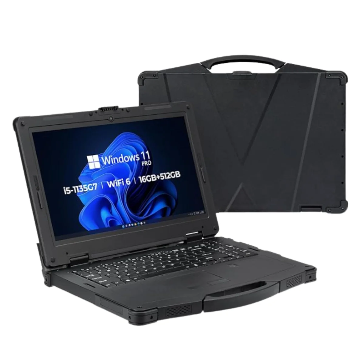 Munbyn - Rugged Laptop 15.6In Screen, 16GB, 512GB SSD, Dual Battery, Windows 11 Pro, Wi Fi, 4G LTE Munbyn - Rugged Laptop 15.6In Screen, 16GB, 512GB SSD, Dual Battery, Windows 11 Pro, Wi Fi, 4G LTE - Image 1