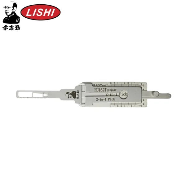 Original Lishi - Volkswagen HU162T - 8 Cut (Inverted Wafers) - 2-In-1 Pick/Decoder - AG