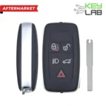 Land Rover Aftermarket 2010-2012 LR4, Range Rover Smart Key 5B Lights/Hatch FCCID: KOBJTF10A PN# AH22-15K601-AF