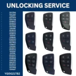 Smart Key Unlocking Service - For GM 433Mhz - FCCID: YG0G21TB2