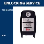 Smart Key Unlocking Service - For Kia - FCCID: TQ8-FOB-4F08