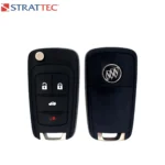 Strattec - Buick New OEM 2010-2017 Allure Flip Key 4B (PEPS) FCCID: OHT-05918179 PN# 5912558