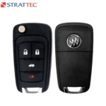 Strattec - Buick New OEM 2010-2019 Encore Remote Flip Key 4B Trunk (NON-PEPS) FCCID: OHT01060512 PN# 5912555