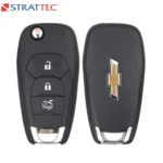 Strattec - Chevrolet New OEM 2016-2019 Remote Flip Key 3B FCCID: LXP-T004 PN# 5933396