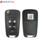 Strattec - GM New OEM 2010-2017 Malibu, Regal Remote Flip Key (PEPS) 5B Trunk FCCID: OHT05918179 PN# 5927058