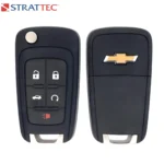 Strattec GM New OEM 2014-2015 Malibu, Impala Remote Flip Key 4B Trunk 433Mhz PN# 5912546