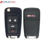 Strattec GMC New OEM 2010-2021 Terrain Remote Flip Key (PEPS) 4B Trunk FCCID: OHT01060512 PN# 5912547, 13504258