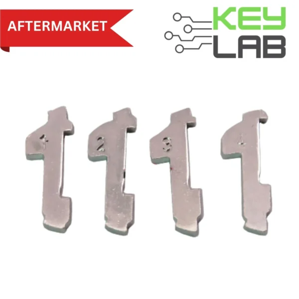 Subaru - Lock Wafer Set (DAT17) 1/2/3/4 (20 of each size)