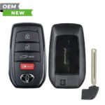 Toyota New OEM 2024-2026 Prius, Prius Prime Smart Key 4B Hatch FCCID: HYQ14FBX PN# 8990H-47140