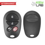 Toyota Aftermarket 2008-2017 Sequoia Keyless Entry Remote 4B Hatch FCCID: GQ43VT20T PN# 89742-0C041, 89742-0C040