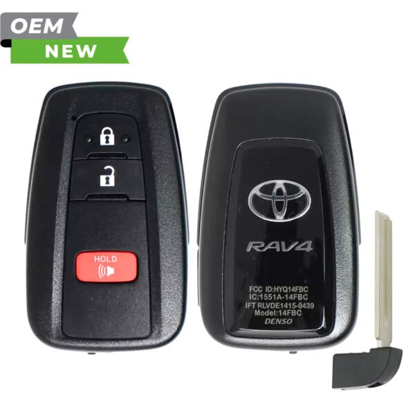Toyota New OEM 2019-2022 RAV4 Smart Key 3B FCCID: HYQ14FBC-0351 PN# 8990H-0R010