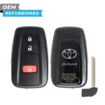 Toyota Refurbished OEM 2019-2022 RAV4 Smart Key 3B FCCID: HYQ14FBC-0351 PN# 8990H-0R010