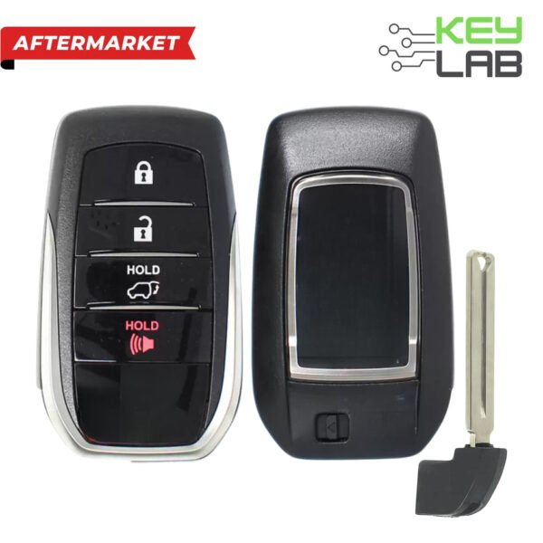 Toyota Aftermarket 2018-2019 Land Cruiser Smart Key 4B Hatch FCCID: HYQ14FBA (2110) PN# 89904-60M80