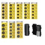 Toshiba - Battery Pack (8 Sizes) + 10 Slot Organizer