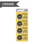 Toshiba - CR2430 - 3V Lithium Battery (4-Pack)