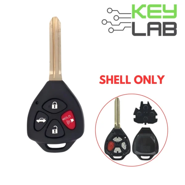 Toyota 2005-2019 Remote Head Key SHELL for HYQ12BBY