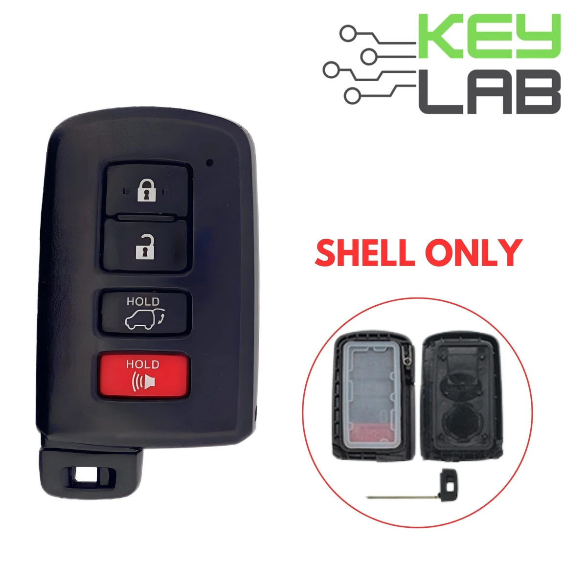 Toyota 2013-2020 Smart Key SHELL for HYQ14FBA Toyota 2013-2020 Smart Key SHELL for HYQ14FBA - Image 1
