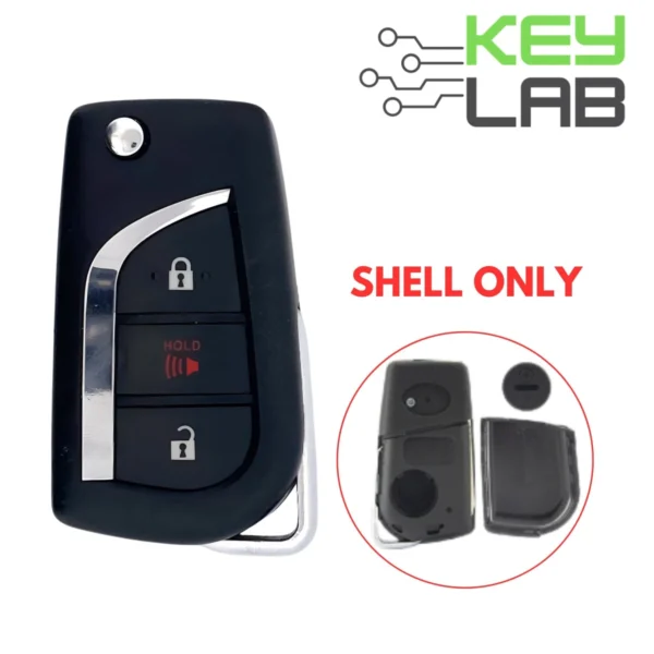 Toyota 2017-2018 Remote Flip Key SHELL for HYQ12BFB