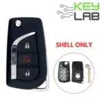 Toyota 2019-2022 Flip Remote Key SHELL for GQ4-73T