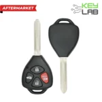 Toyota Aftermarket 2006-2011 Corolla, Avalon Remote Head Key 4B Trunk FCCID: GQ4-29T PN# 89070-02270