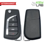 Toyota Aftermarket 2018-2024 Camry, Corolla Remote Flip Key Key 4B Trunk FCCID: HYQ12BFB PN# 89070-06790