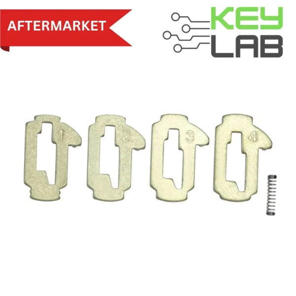 Toyota - Lock Wafer Set (Toy43) 1/2/3/4 (20 of each size)